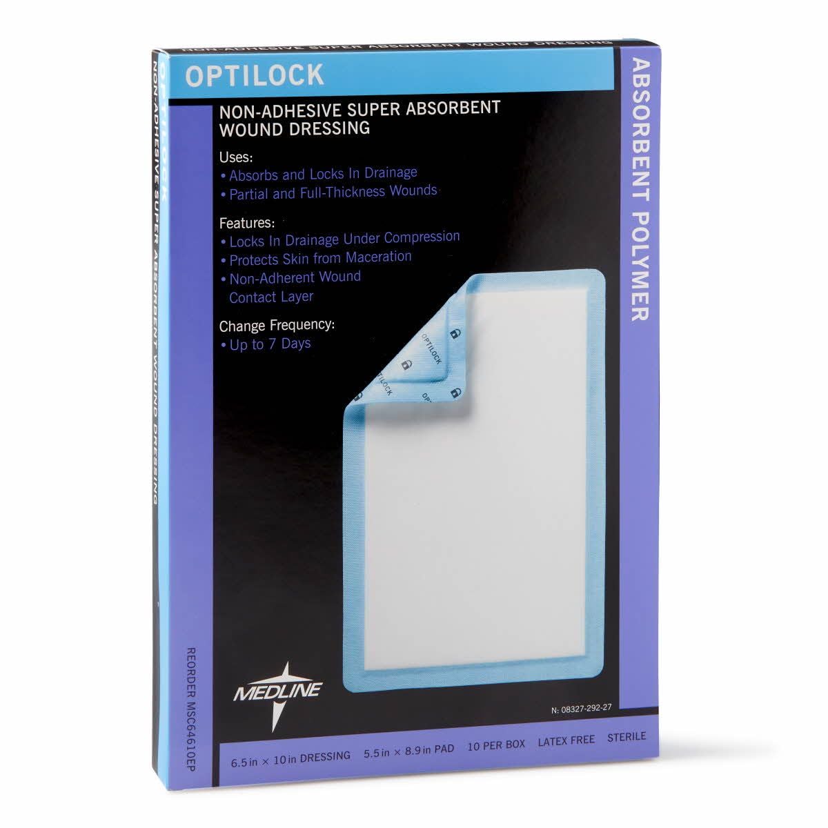 Medline OptiLock Non-Adhesive Dressings for Advanced Wound Care