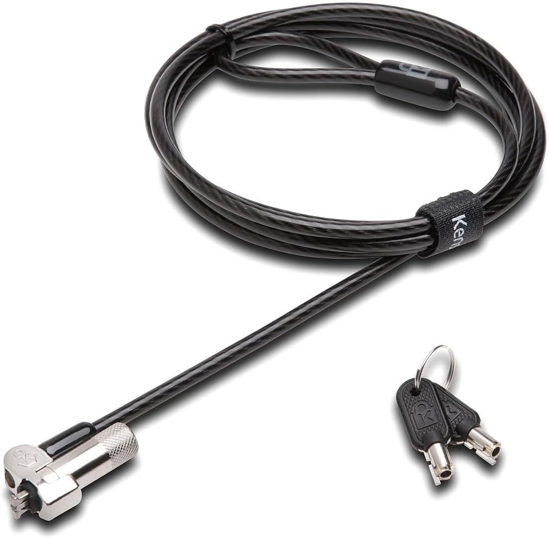 Kensington NanoSaver Keyed Laptop Lock for HP and Lenovo Laptops
