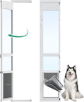 3 Flap XLarge Dog Door for Sliding Glass Doors - Perfect for Pets