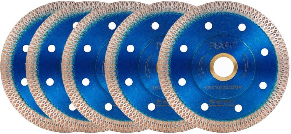 Supper Thin Tile Blade 4 Inch 5 Pack for Precision Cutting