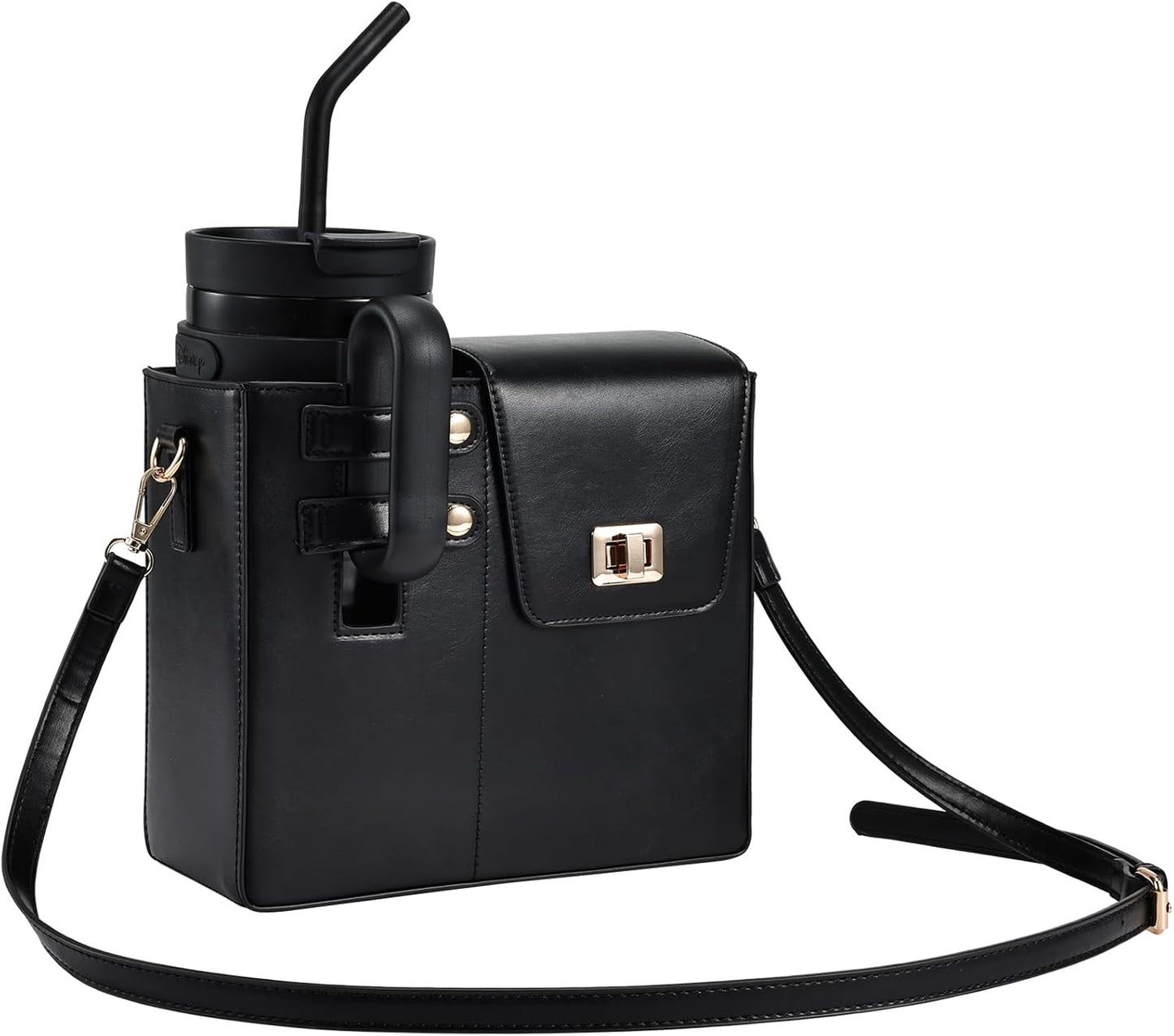 Outdoor Portable Crossbody Water Cup Purse Bag for Tumblers