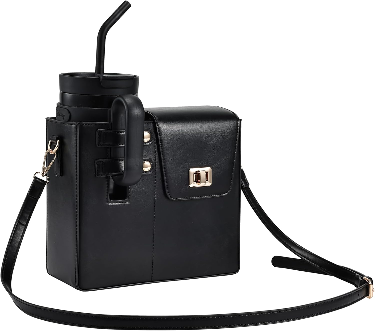 Outdoor Portable Crossbody Water Cup Purse Bag for Tumblers