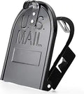 Magnetic Mailbox Door Replacement 8in x 10in - Snap-In Black