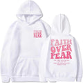 Faith Over Fear Hoodie - Soft Cotton Unisex Pullover