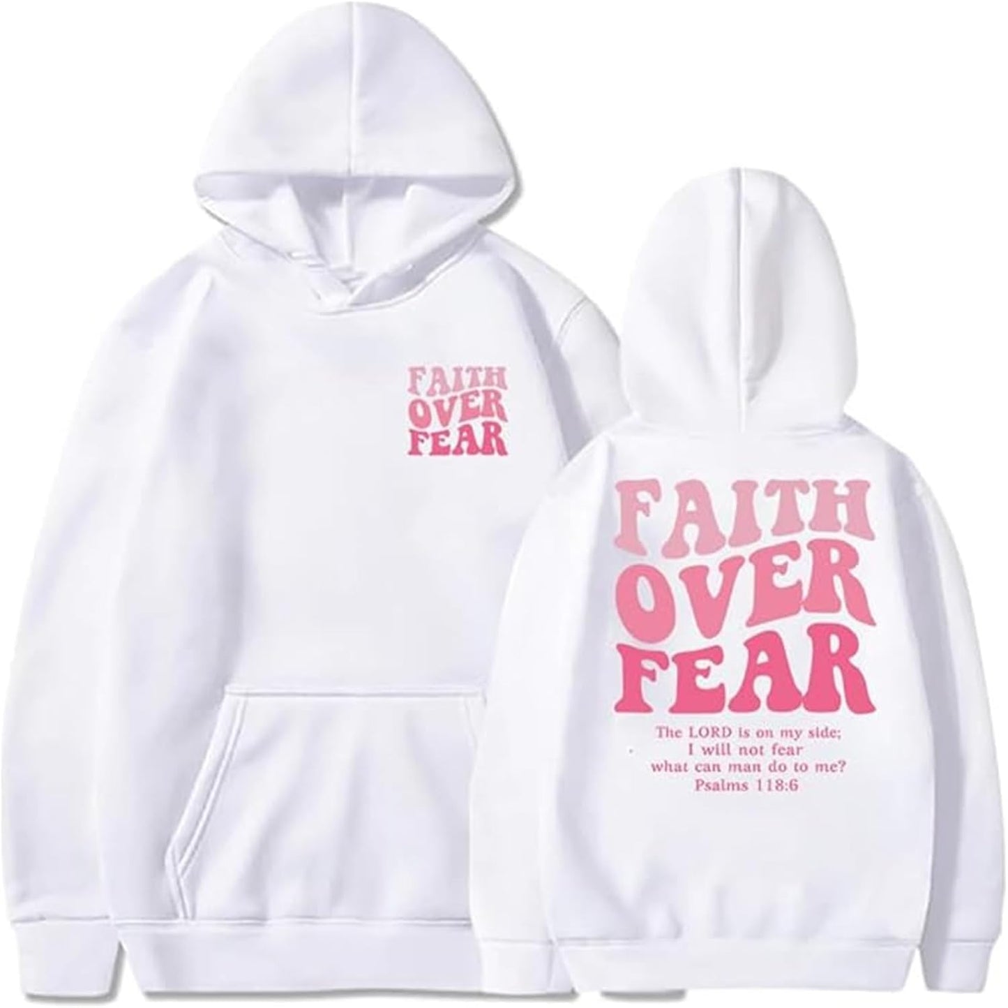 Fearless Faith Hoodie - Unisex Fear of God Apparel