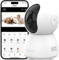 Smart 2MP Security Camera: Pet & Baby Monitoring
