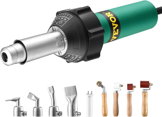 VEVOR 1600W Hot Air Plastic Welder - Fast & Versatile!