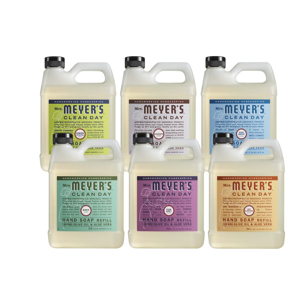 Mrs. Meyer's Liquid Hand Soap Variety Pack for Everyday Use