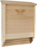 WildYard Bat House Kit - 2-Chamber Cedar Shelter for 75 Bats