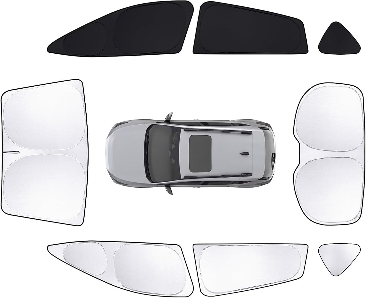 8pcs Car Window Shades for Subaru Crosstrek 2024 2025 2026