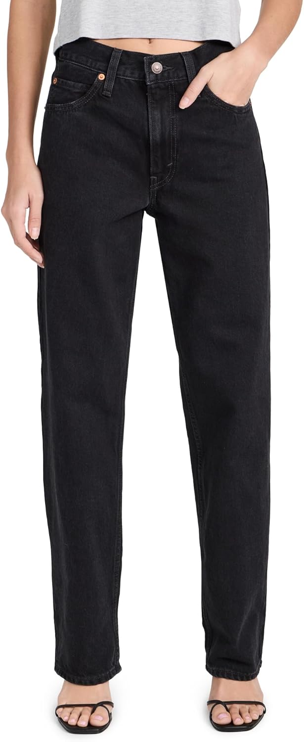 Levi's Women's Dad Jean - Stylish Mid Rise Ankle-Length Fit