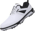 ULTIANT Men's Golf Shoes Fixed Nailless Sole Waterproof Lightweight on