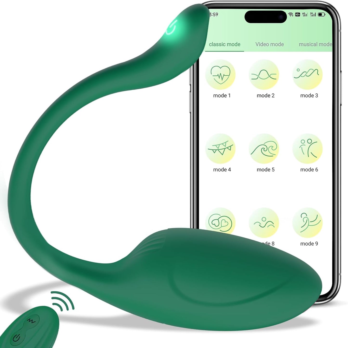 APP Remote Control G Spot Panty Vibrator for Couples Fun
