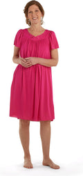 Miss Elaine Women's Short Tricot Nightgown - Lightweight (Style ETLS)