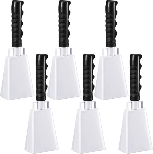 10 Inch Cowbell Set for Sports Events and Emergency Alerts
