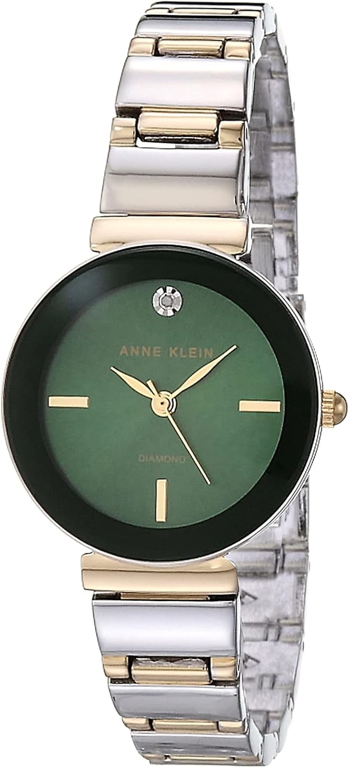 Anne Klein Women's Diamond Dial Bracelet Watch for Elegance
