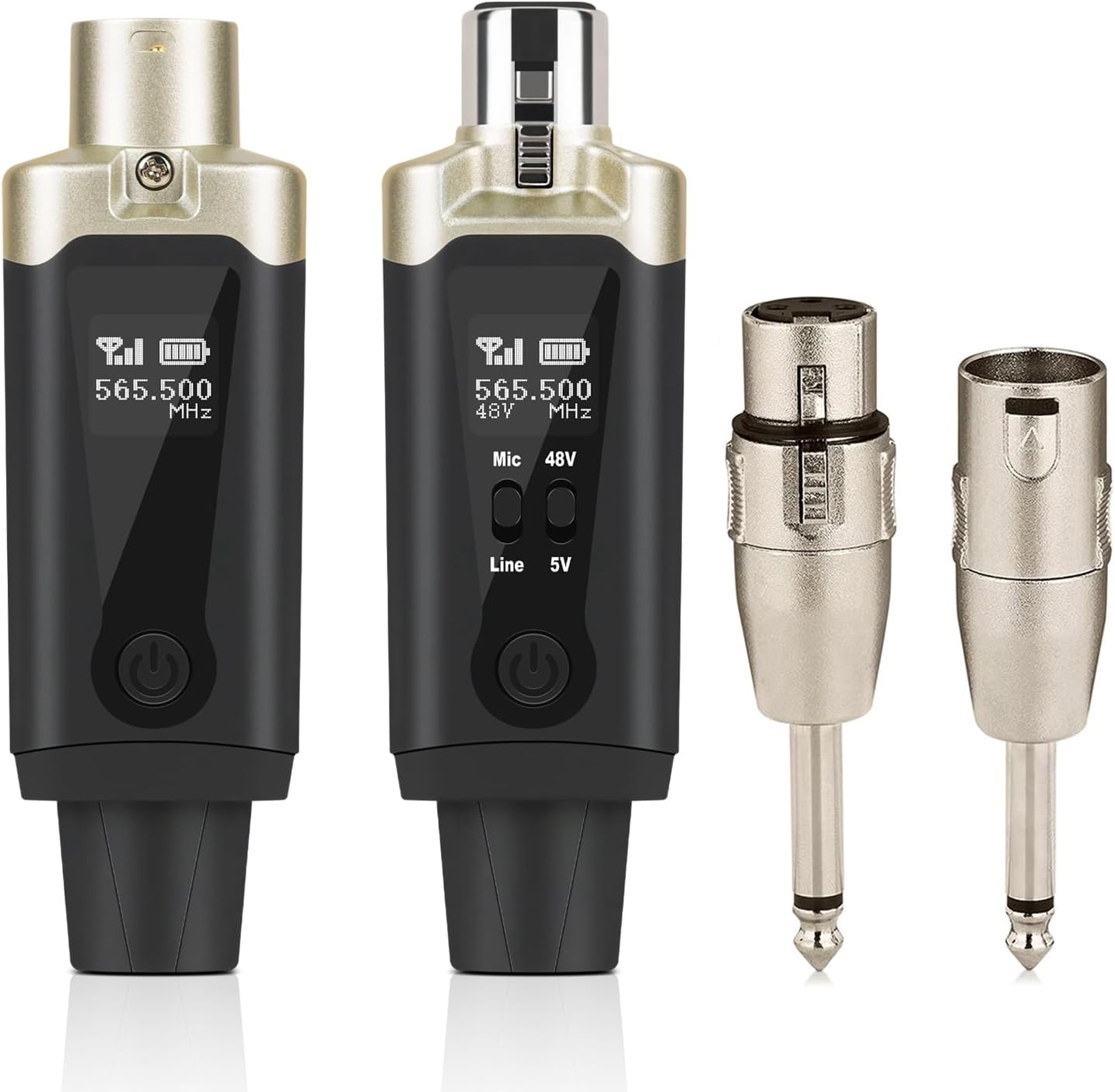 Wireless XLR Transmitter and Receiver for Musicians and Performers