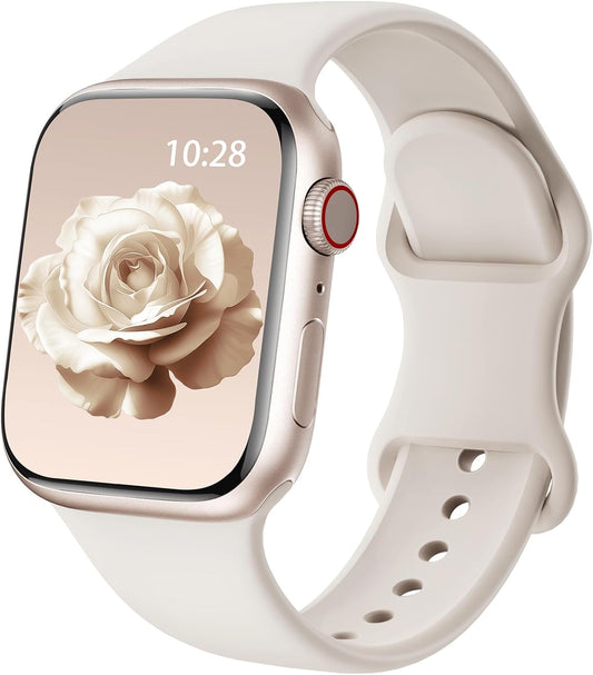 Waterproof Soft Silicone Sport Band for Apple Watch - HEARTBOOM