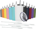 20 oz Stainless Steel Insulated Tumbler 12 Pack - Travel Ready