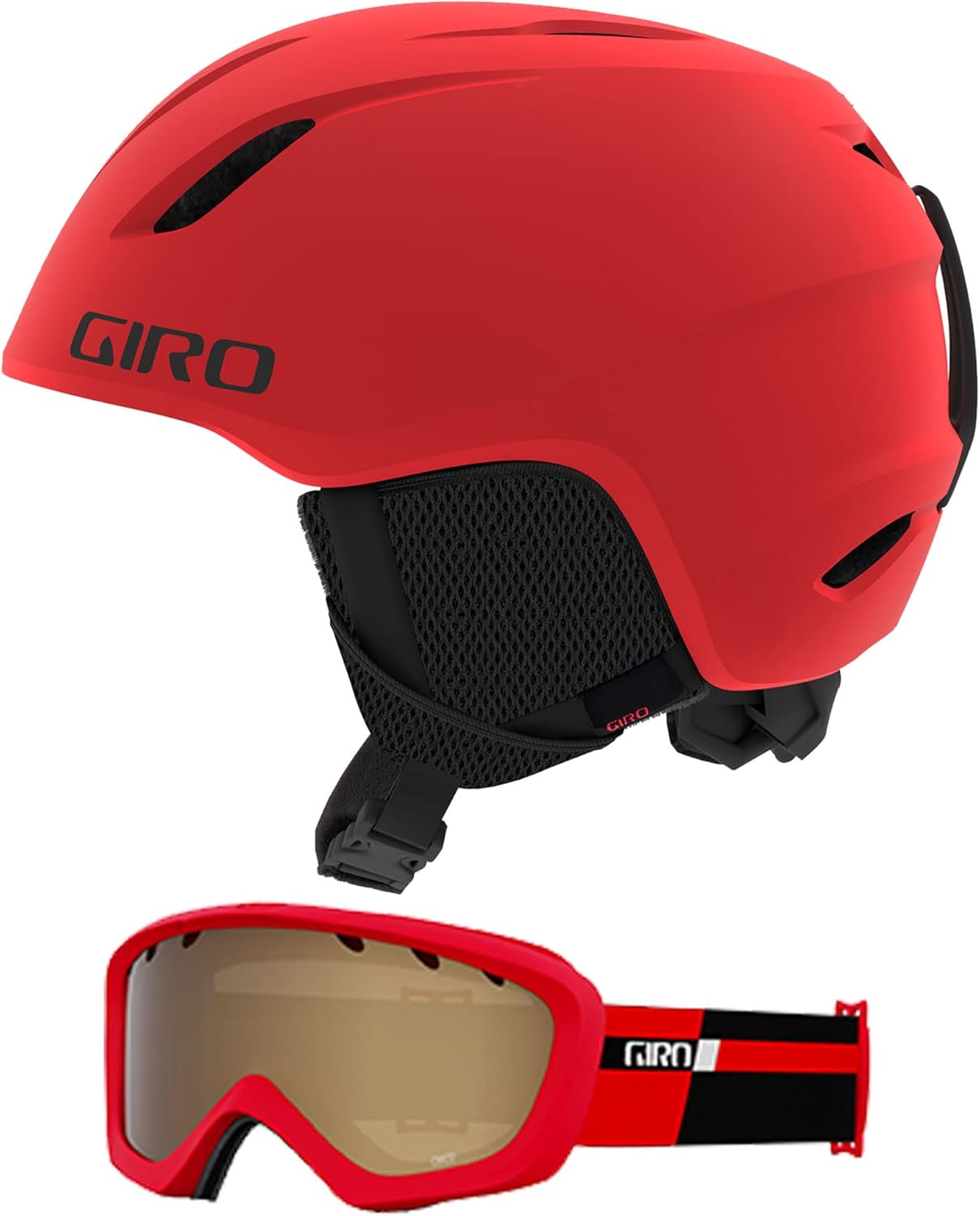 Giro Youth Snow Helmet with Goggles - Protect Your Child in Style!