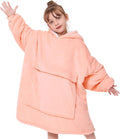 Yescool Wearable Blanket Hoodie for Kids - Cozy Sherpa Sweatshirt