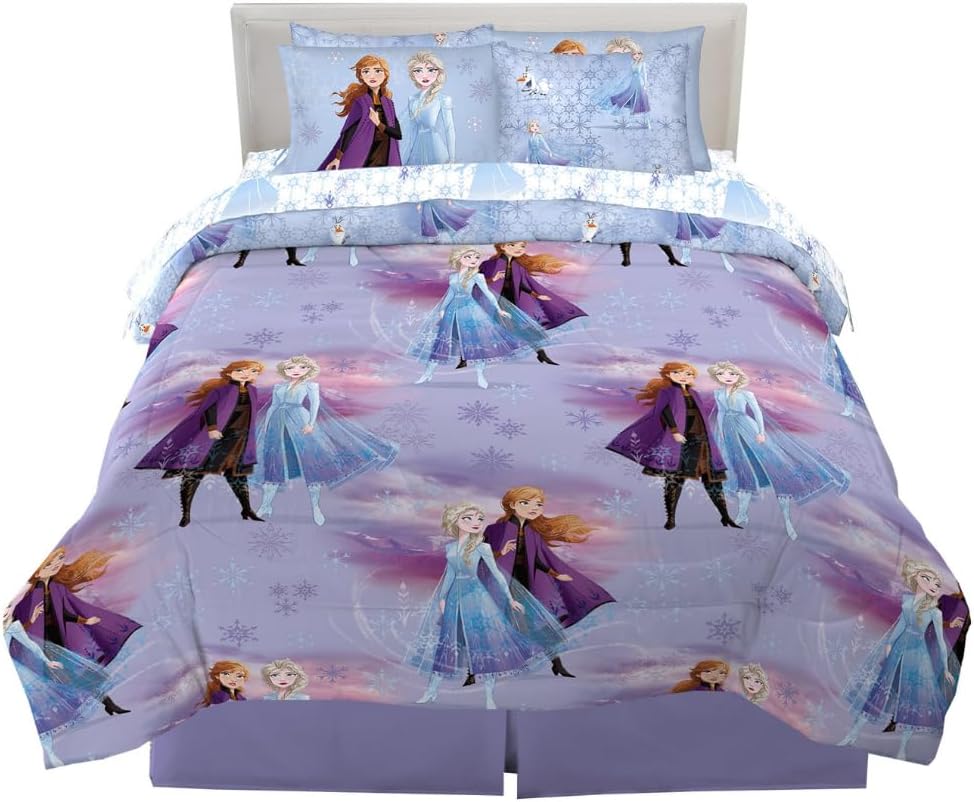 Franco Disney Frozen 2 Kids Bedding Set for Cozy Sleep