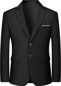 Mens Slim Fit Suit Jacket 2 Button Blazer - Tailored Occasion Wear