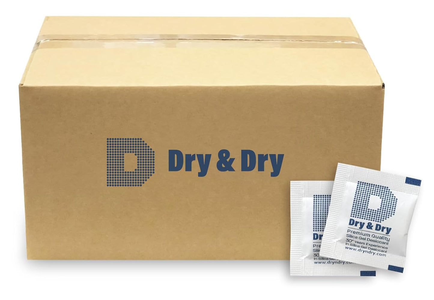 Dry & Dry Silica Gel Packets - 1 Gram Desiccants for Moisture Control