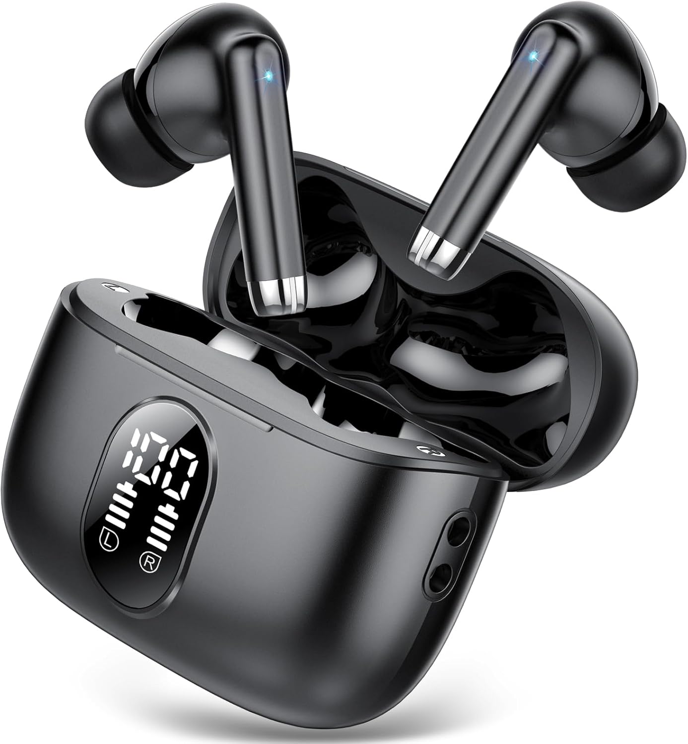QXQ Wireless Earbuds: Deep Bass, HD Mic, IPX7, Touch Control