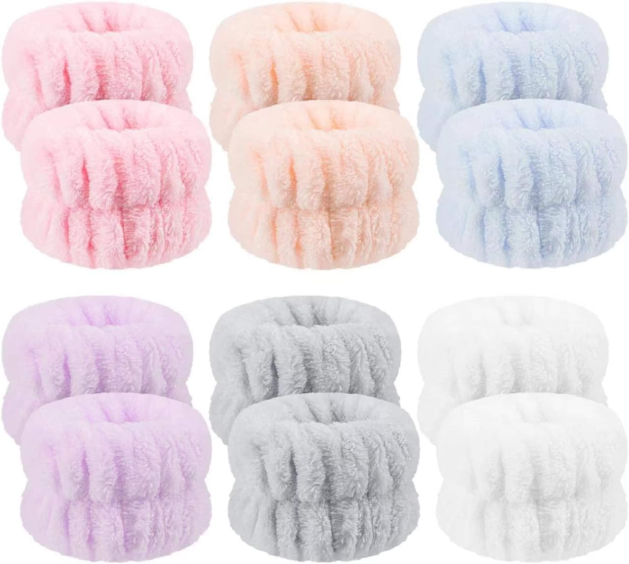 Anmieciu Microfiber Face Wash Wristbands - No More Spills!