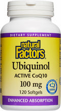 Ubiquinol 100 mg Supplement for Heart Health and Energy Support