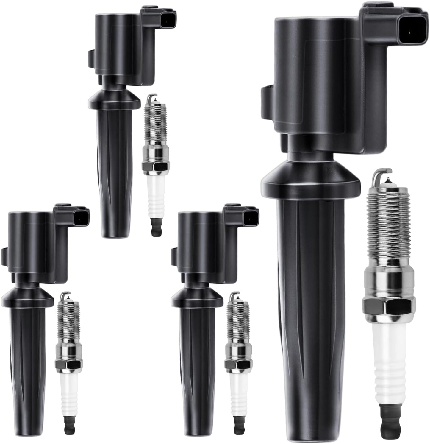 UF621 Ignition Coils Pack & Iridium Spark Plugs for Ford Vehicles