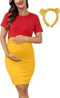 For G and PL Women's Halloween Maternity Mini Dress Review