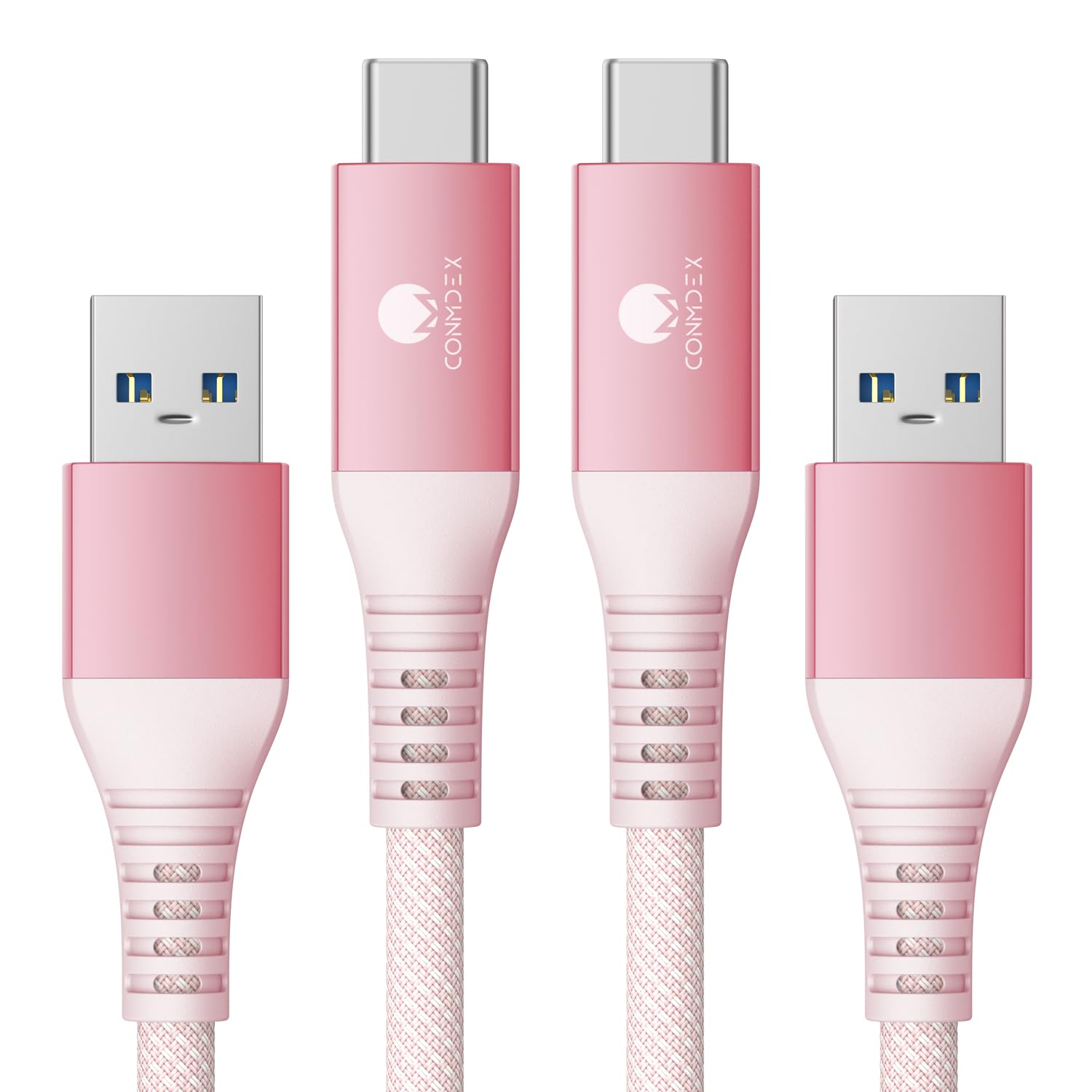Fast Charge & Data Transfer USB-C Cable Duo