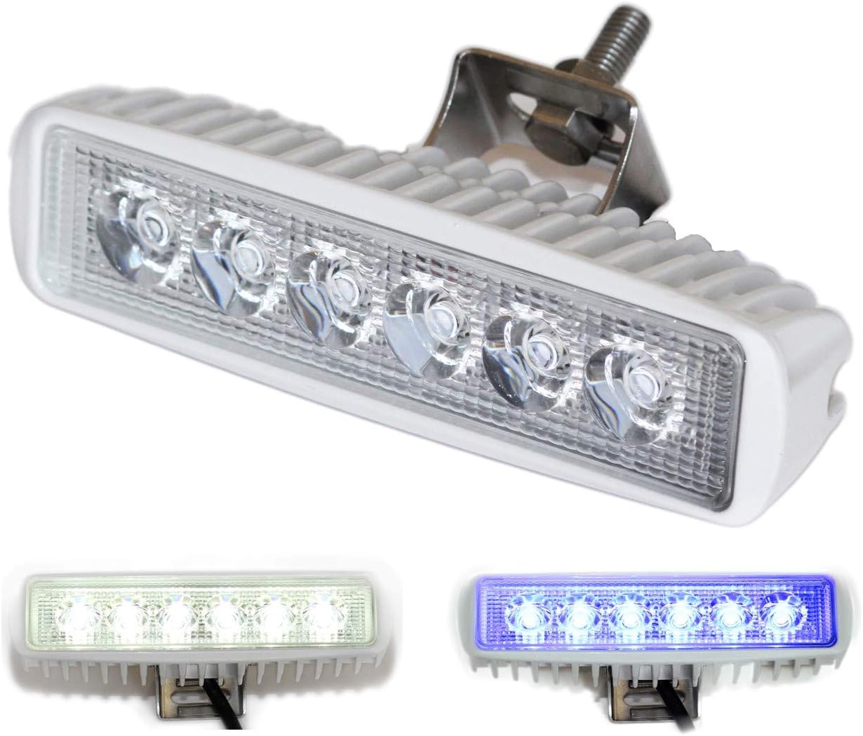 Dual Color LED Boat Spreader Light with High Lumen Output