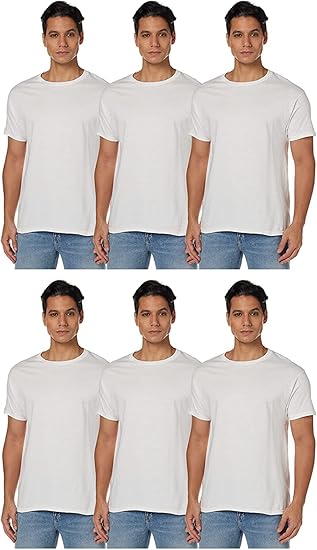 Hanes Essentials Men's T-Shirt Pack for Comfortable Everyday Wear