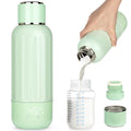 Portable Bottle Warmer for Travel, 17 oz Capacity - Fast Heating