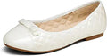 DREAM PAIRS Girls Dress Shoes Cute Bow Flower Girl Flats