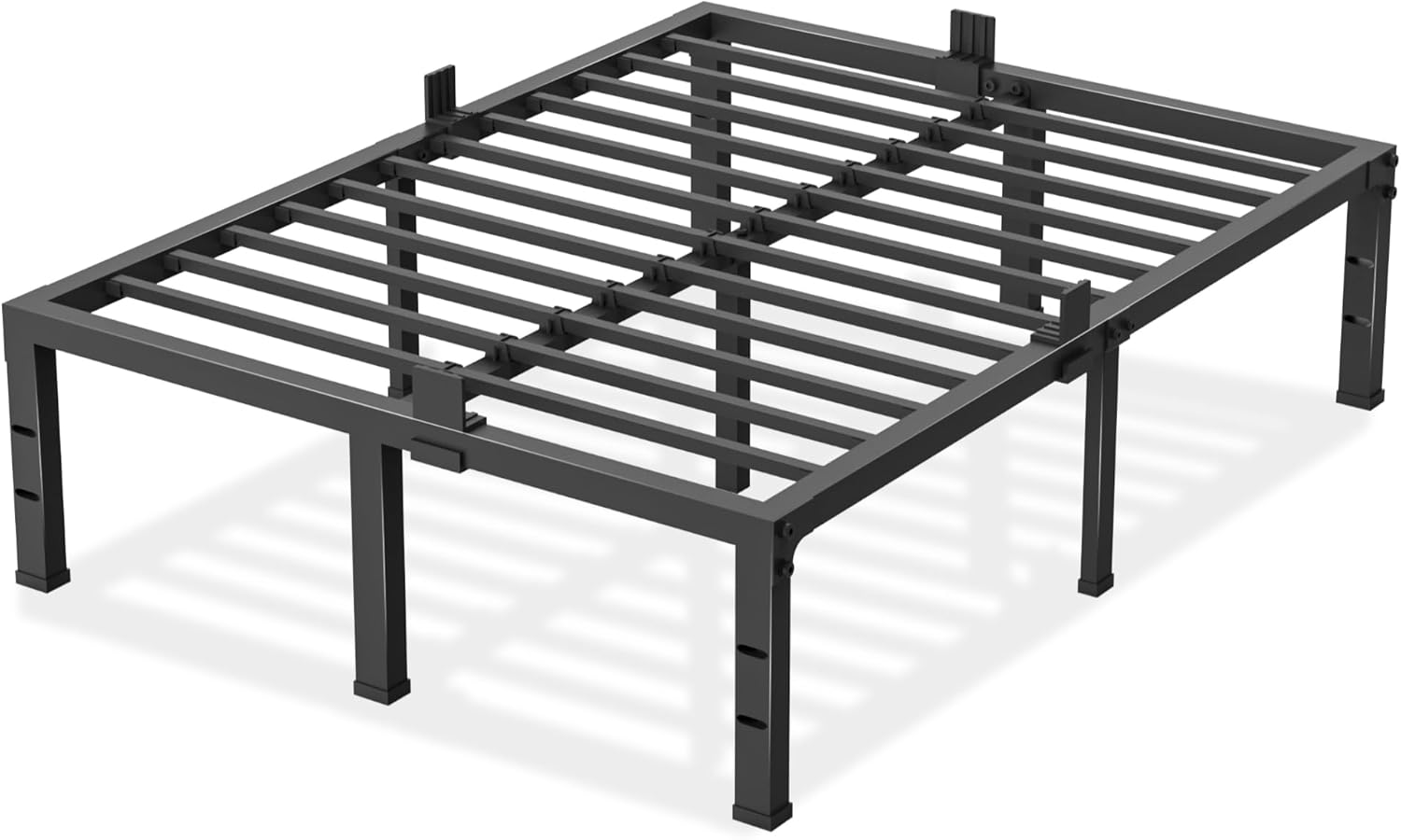 California King Size Bed Frame with Heavy Duty Metal Support