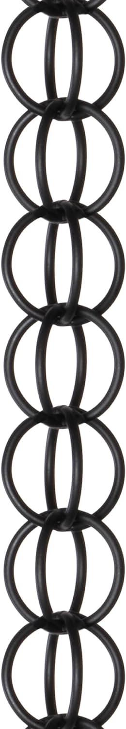 Monarch Rain Chains Aluminum Ring Rain Chain for Gutters