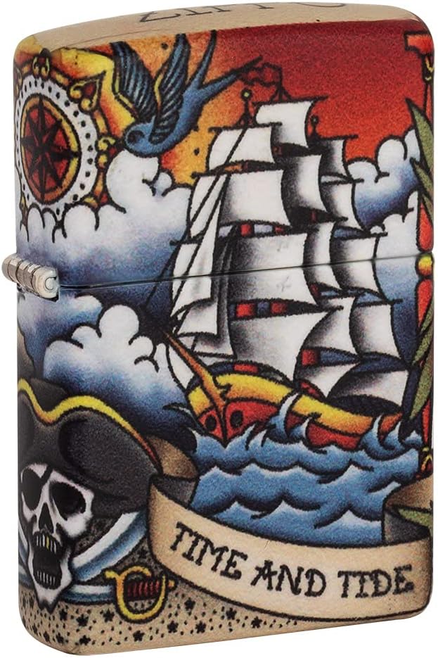 Zippo Nautical Lighters: Windproof, Refillable, Lifetime Guarantee