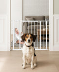 Baby Gate for Stairs 28.5-40in Adjustable, 30in Height - Safe Barrier