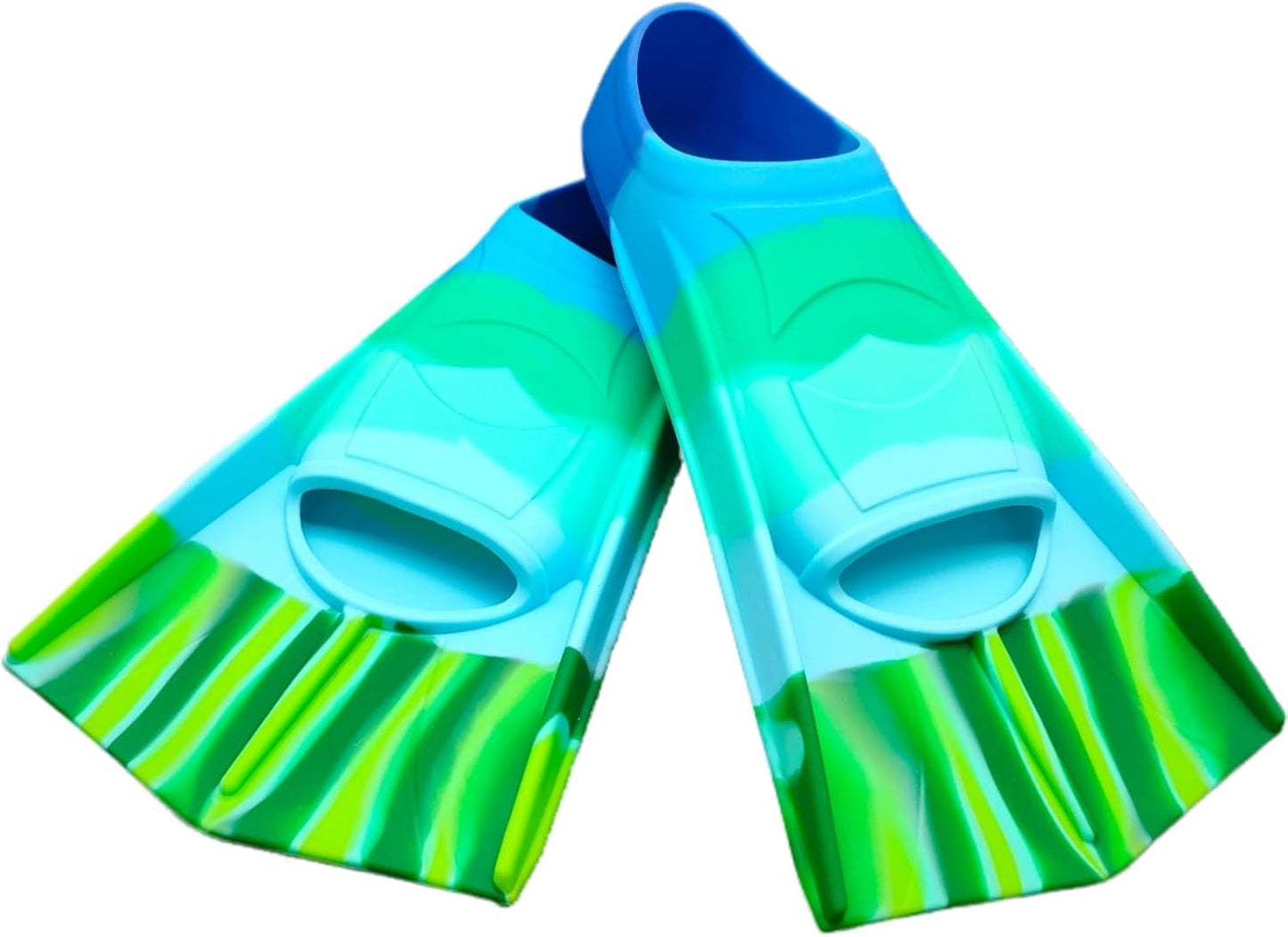 Swimming Training Fins for Kids and Adults - Comfortable Flippers