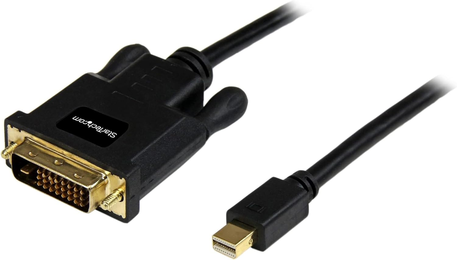Mini DisplayPort to DVI Cable for 1080p Video - 10ft Length