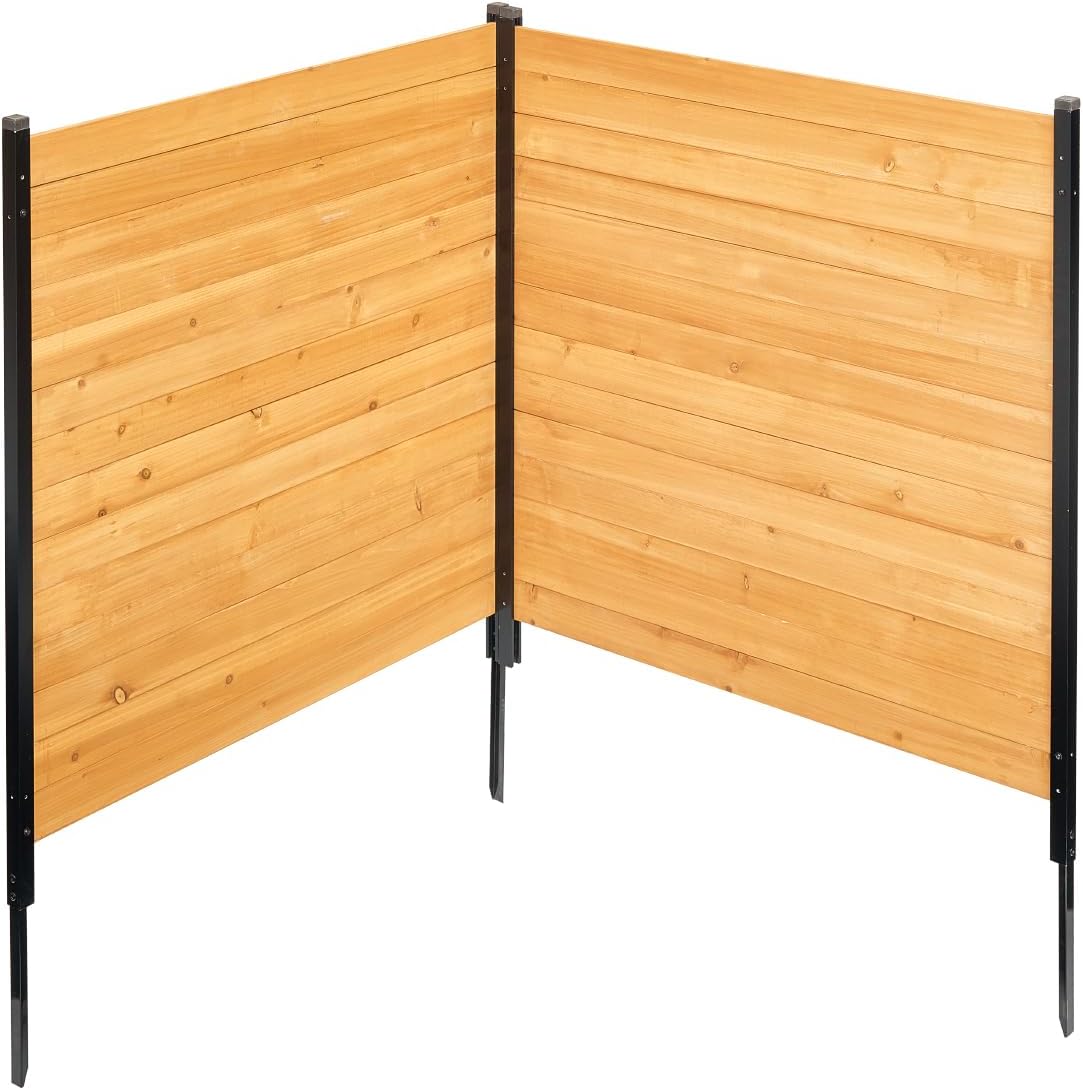 VEVOR Privacy Fence - Easy DIY Installation & Stylish Garden Decor