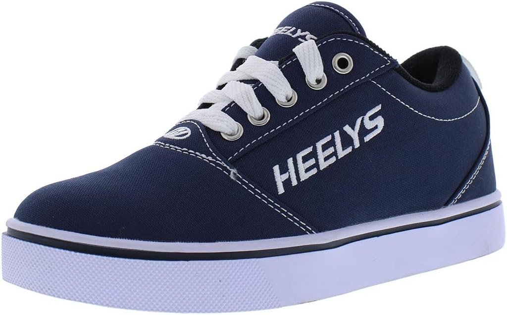 HEELYS Boys Pro 20 - Modern Canvas Skate Shoes with Wheels