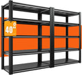REIBII Garage Shelving Heavy Duty 2500LBS Storage Shelves - Sturdy