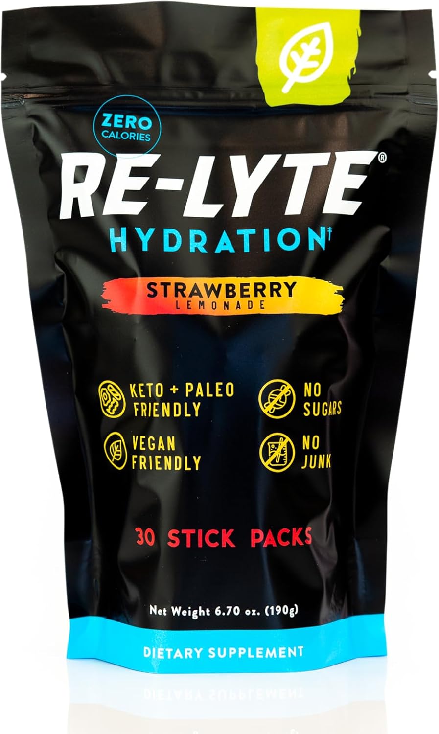 Re-Lyte Hydration Electrolyte Drink Powder Mix - Strawberry Lemonade
