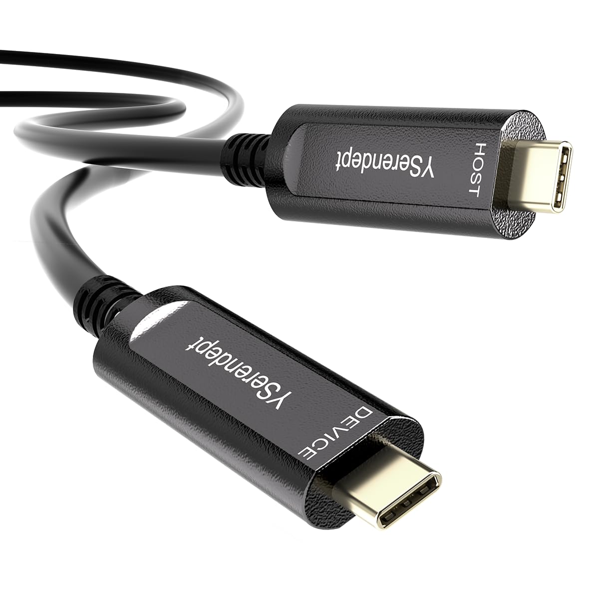 Fiber Optic USB C Cable 33ft for High Speed Data Transfer