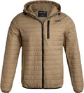 Hurley Mens Puffer Jacket - Lightweight Packable Insulated Winter Coat